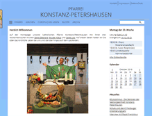 Tablet Screenshot of petershausen.net